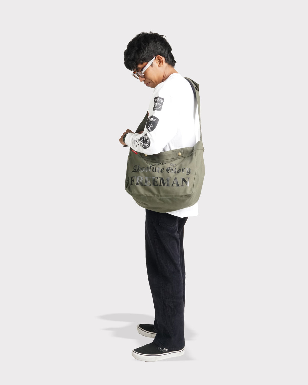 Barangantik Sling Bag Canvas Freeman II