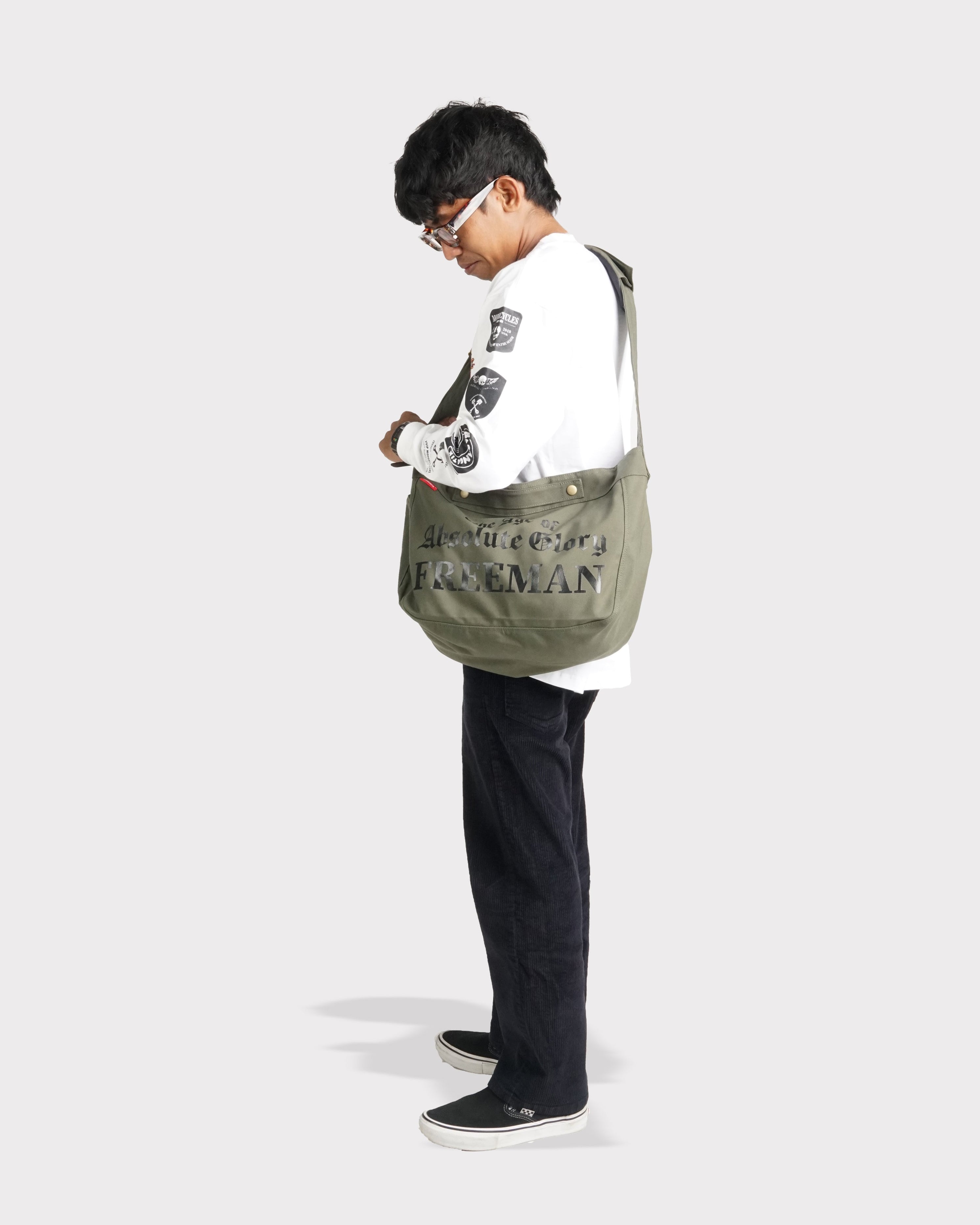 Barangantik Sling Bag Canvas Freeman II