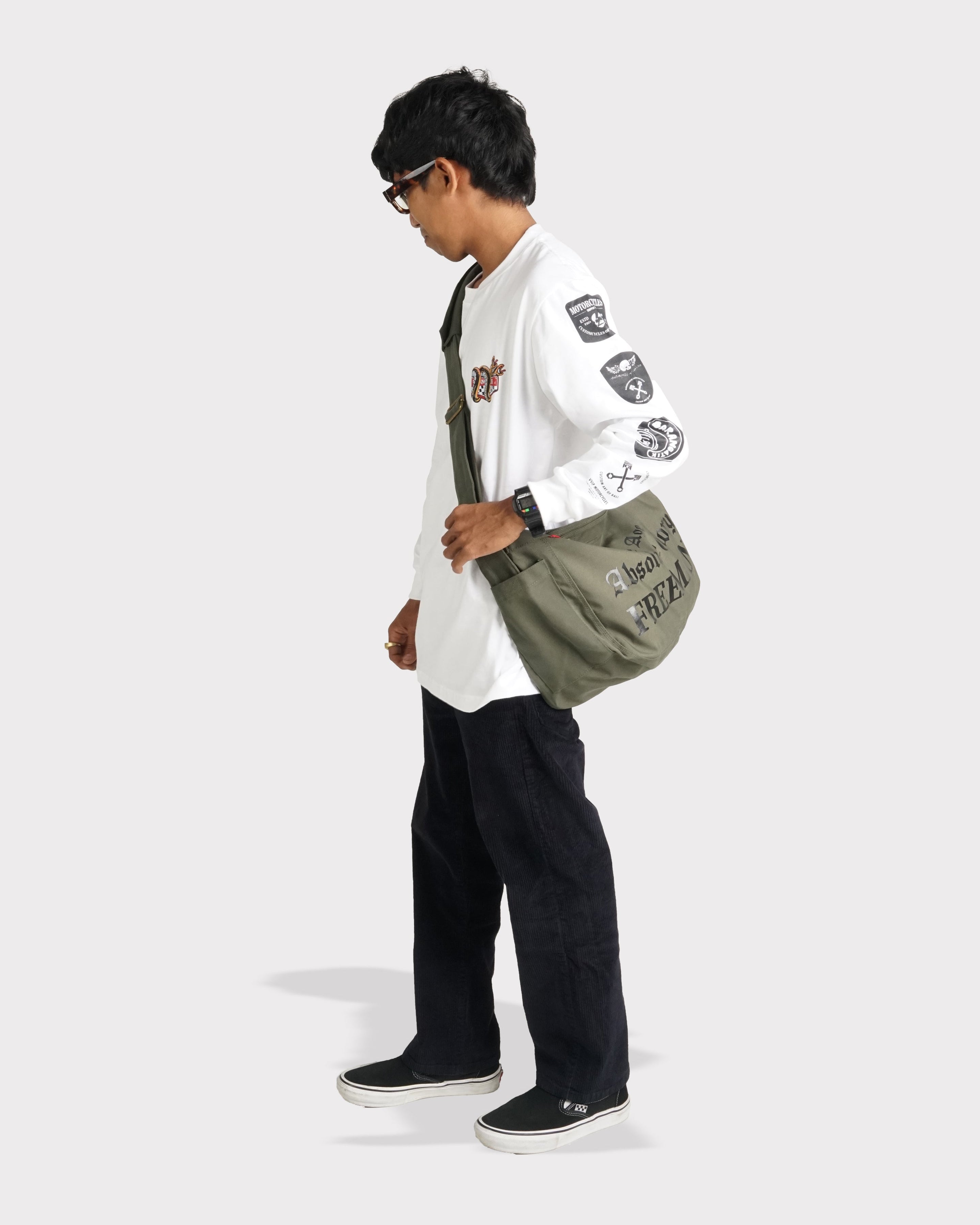 Barangantik Sling Bag Canvas Freeman II