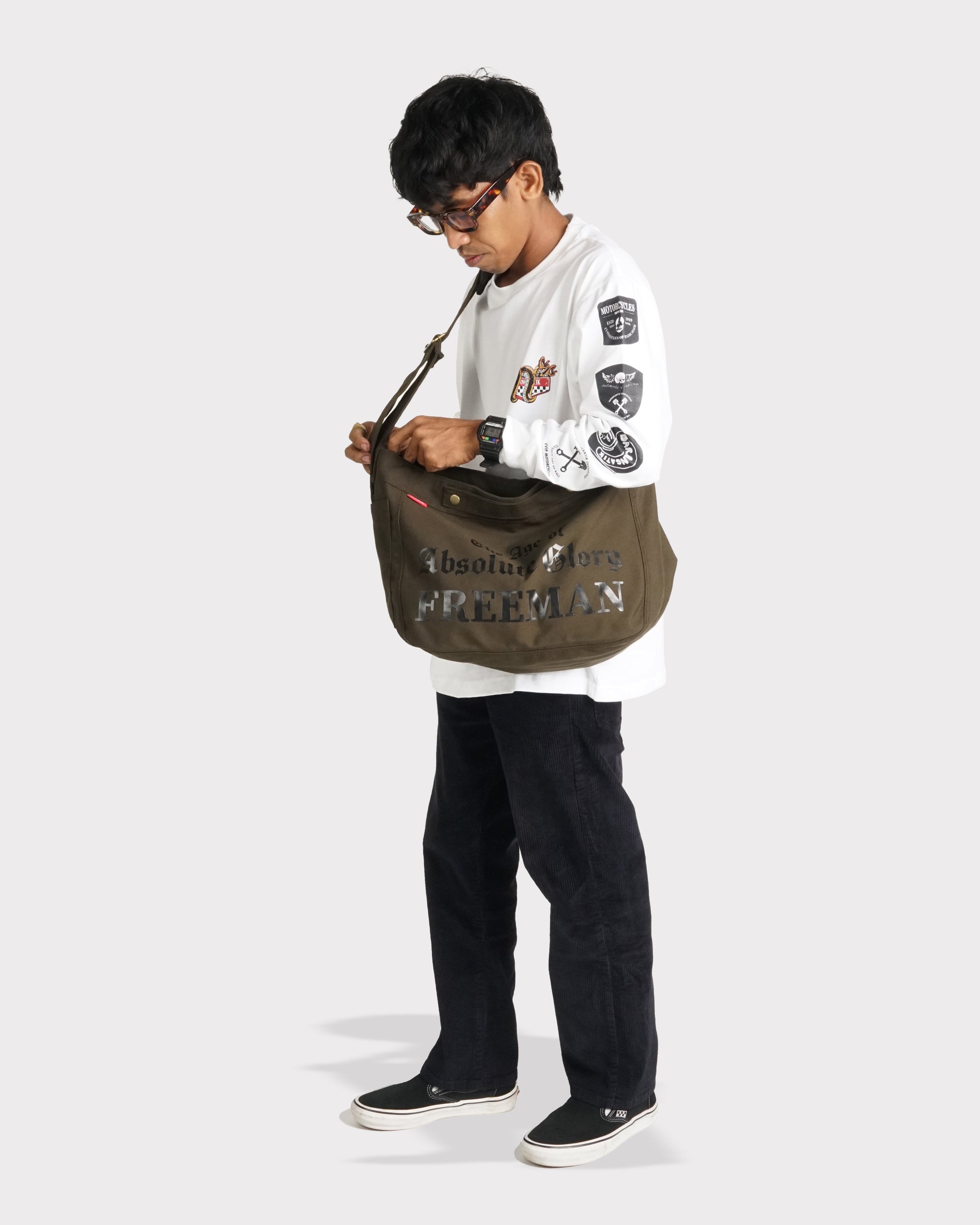 Barangantik Sling Bag Canvas Freeman II