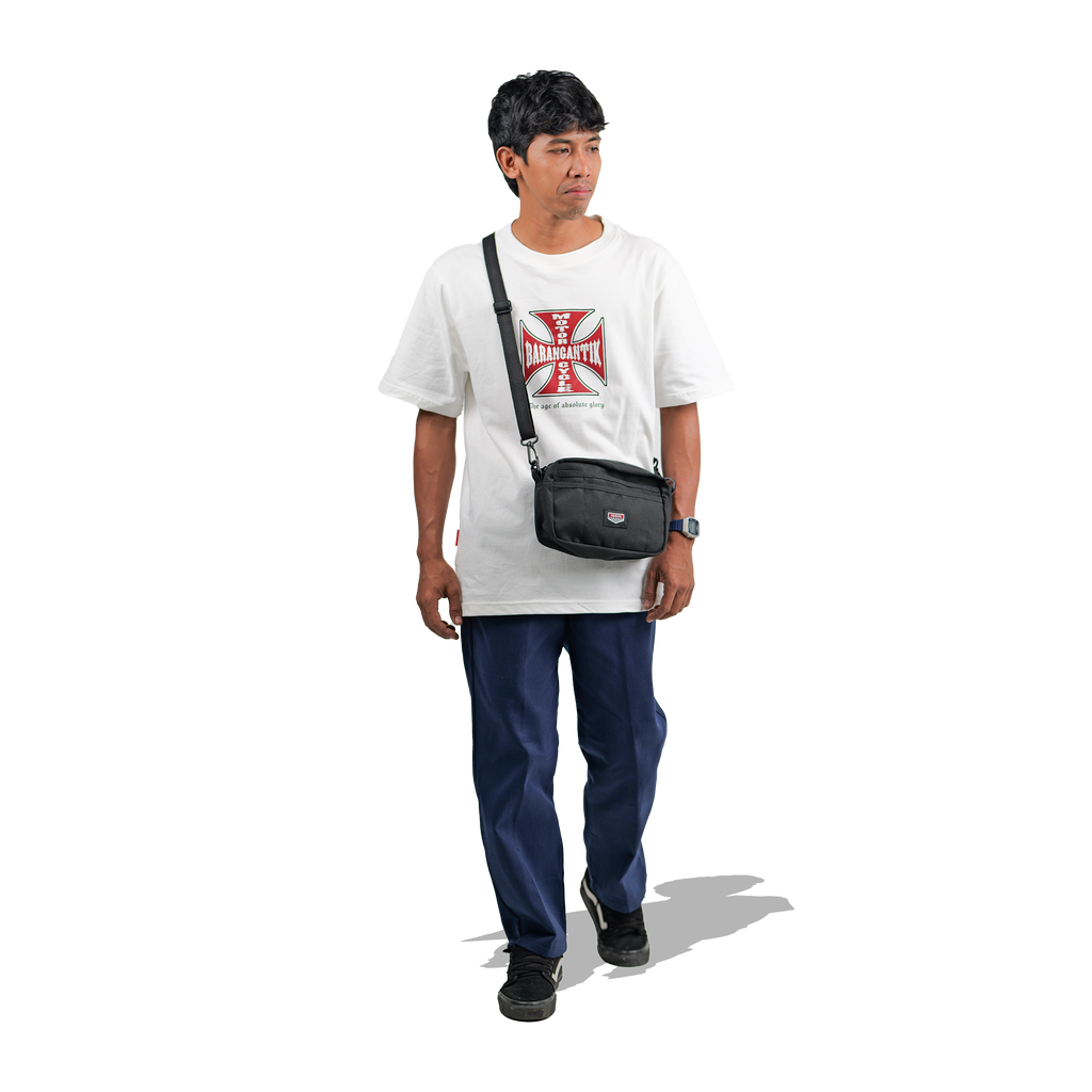 Tas pinggang waist bag pria Toolman Barangantik tampak depan