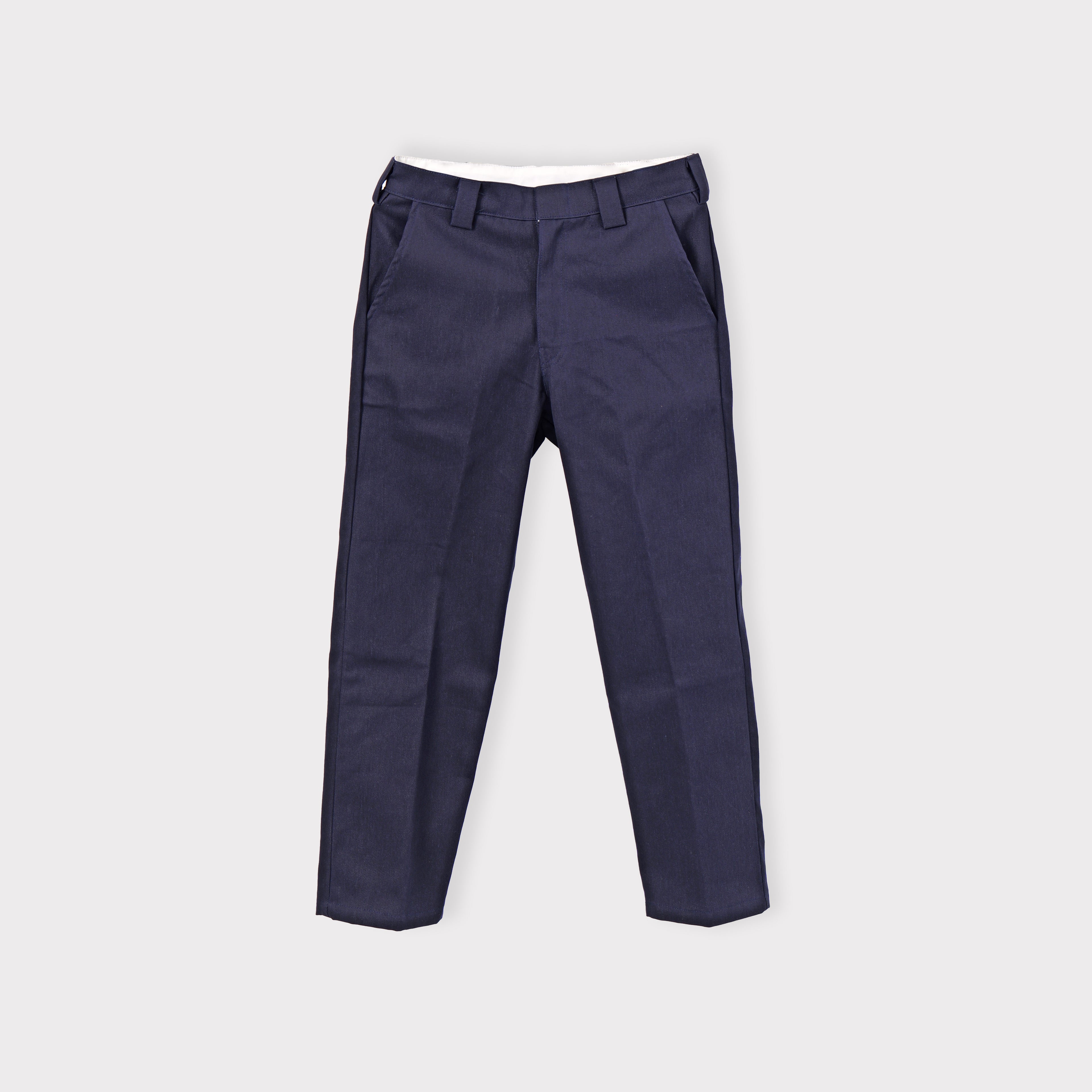 Celana workpants pria Barangantik Workner navy tampak depan