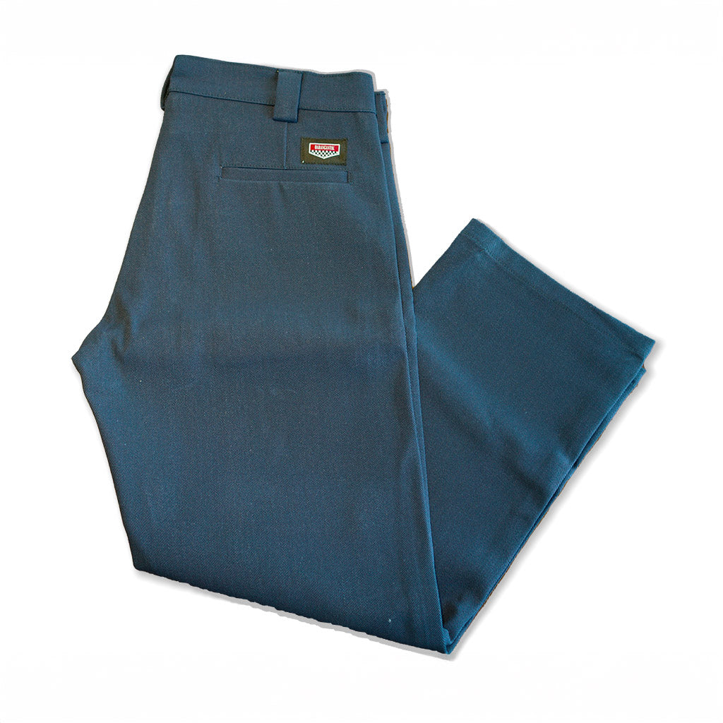 Celana workpants pria Barangantik Workner navy detail bahan